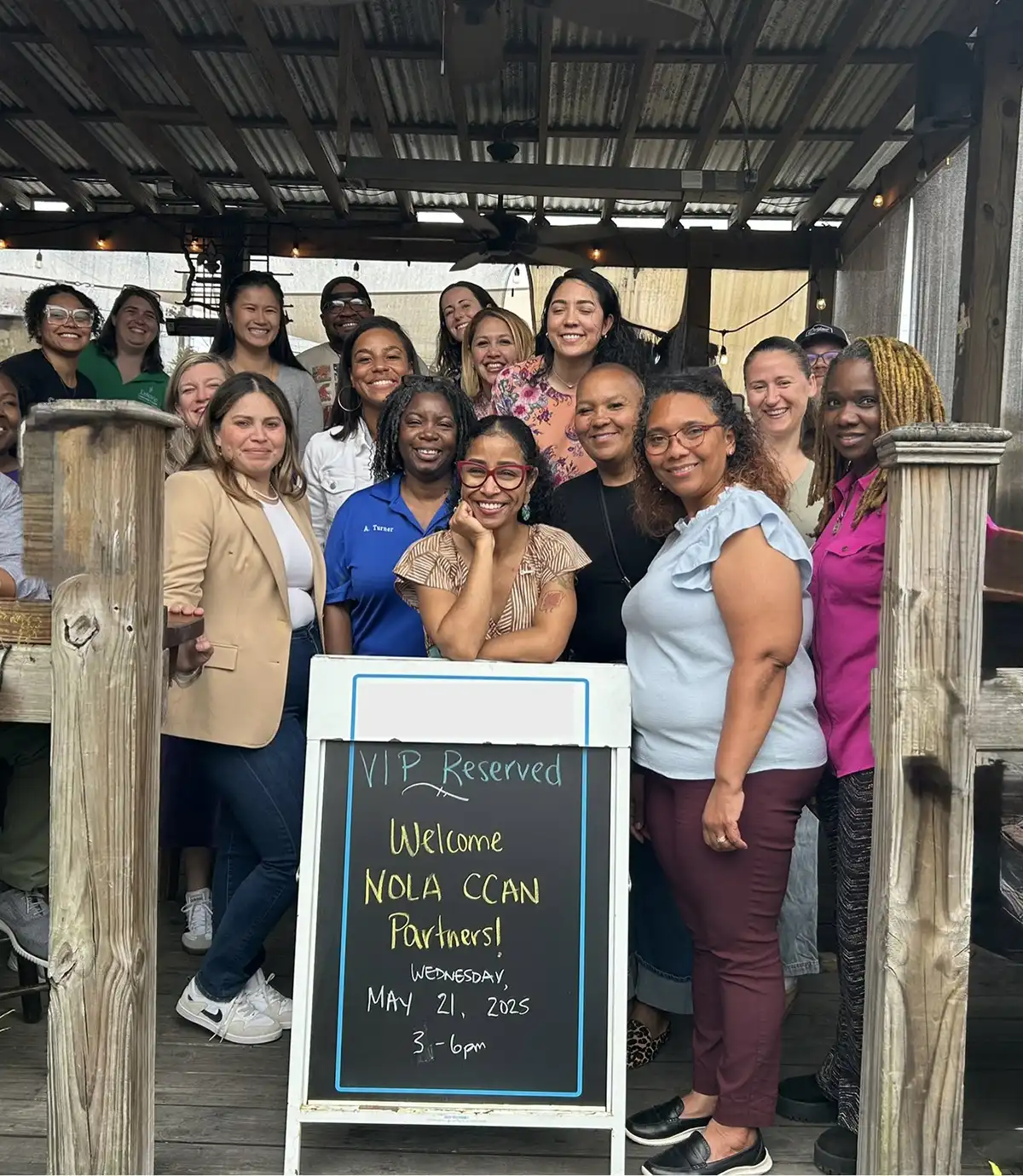 Group photo of Nola CCAN partners